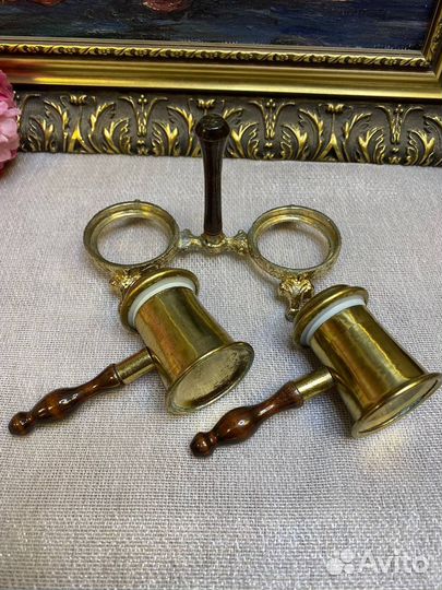 Старинный набор соль перец