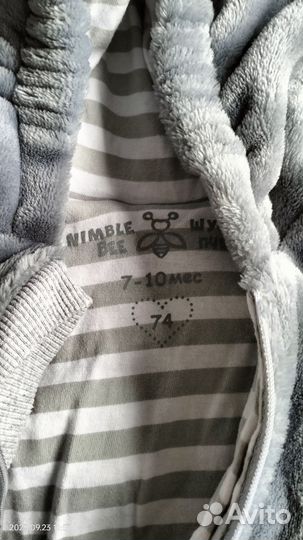 Флисовый комбинезон