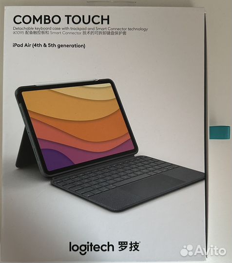 Чехол клавиатура logitech для iPad air 4 & 5