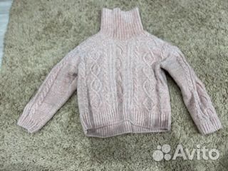 Вязаный свитер детский