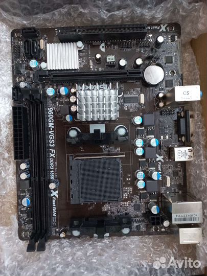 Новая 960GM-VGS3 FX DDR3 1866