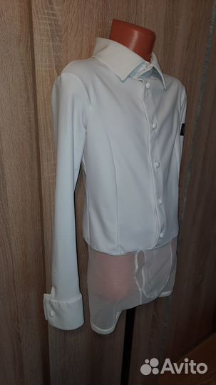 Рубашка для бальных танцев для мальчика 10 лет