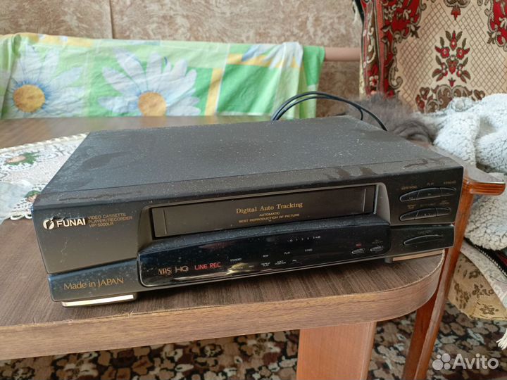Видеомагнитофон funai и видеокассеты