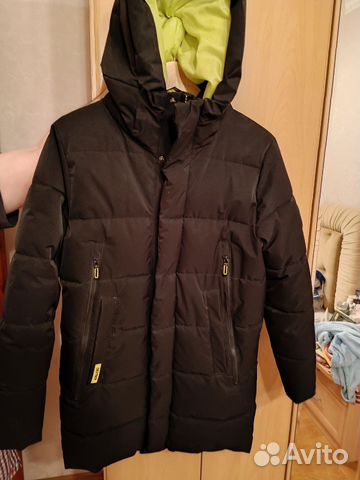 Куртка-пуховик для мальчика рост 158 см