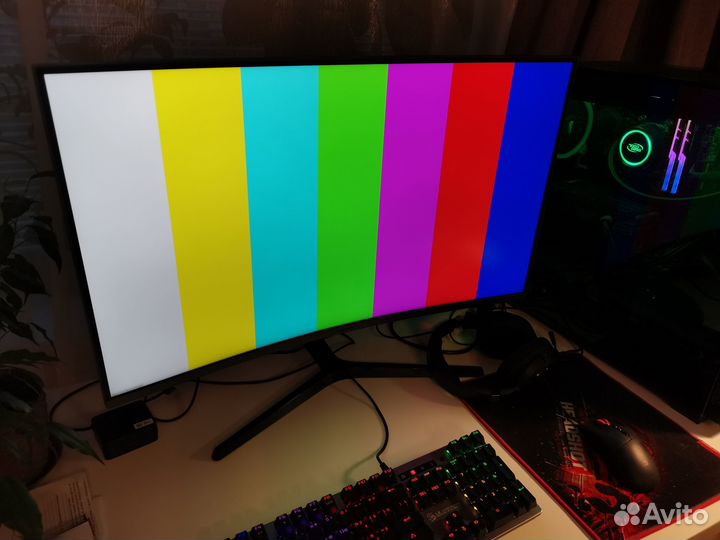 Монитор Samsung C32JG50QQI, 2560х1440, 144hz, FF