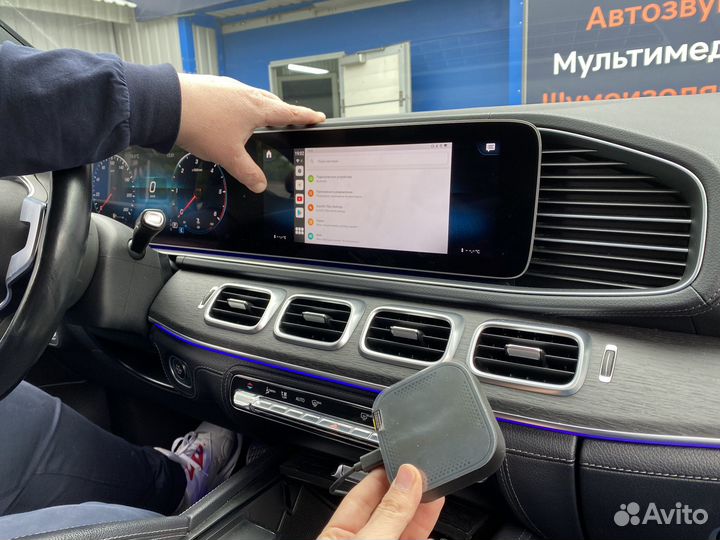 Android в Штанную магнитолу Mercedes