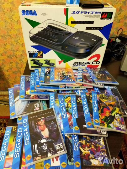 Sega mega cd +30 игр