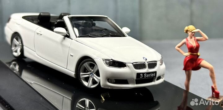 Модель BMW 3-Series Convertible 2007 AutoArt 1:43