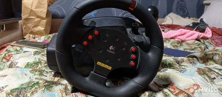 Руль logitech momo racing