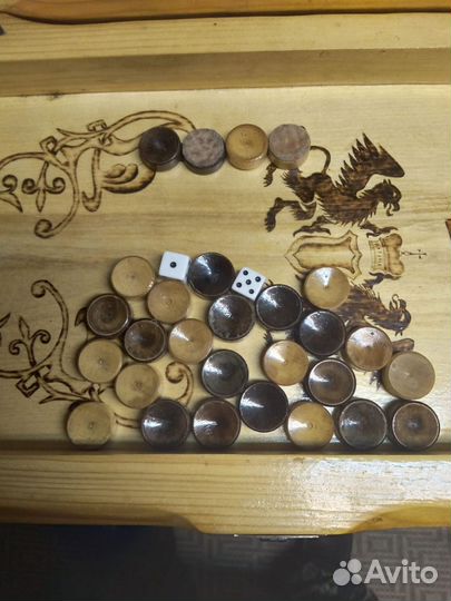 Нарды ручной работы