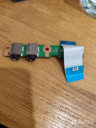 Aux плата da00p6ab6d0 ноутбука HP CQ61