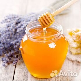 Мед натуральный с добавлением сосновой пыльцы