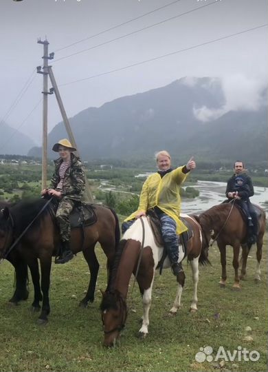 Конные прогулки Теберда