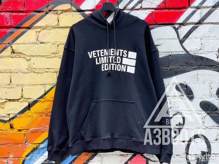 Худи Vetements Limited Edition Black