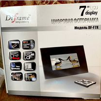 Цифровая фоторамка DiFrame DF-F7X, 7 дюймов