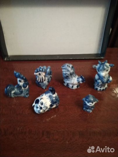 Гжель фигурки