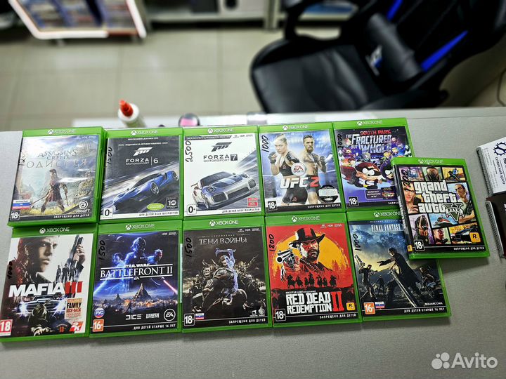 Диски игры Xbox One