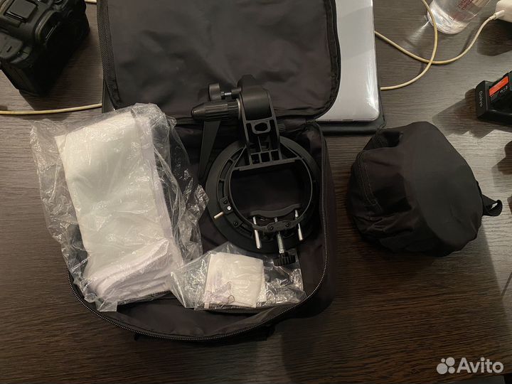 Софтбокс godox 40 см + байонет для вспышки