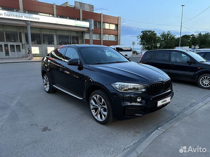 BMW X6 3.0 AT, 2017, 90 000 км