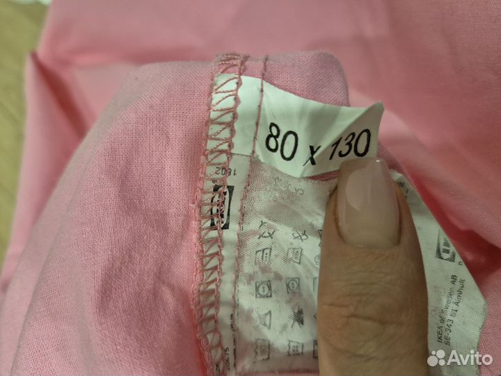 Простынь на резинке IKEA