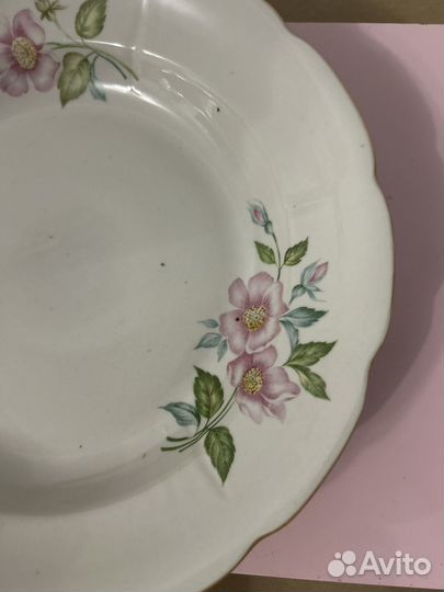 Тарелка СССР винтаж Дружковка блюдо 27 см