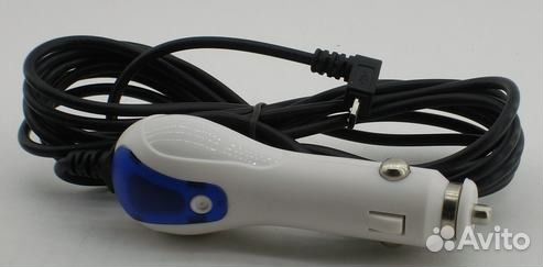 Зарядка MicroUsb в Авто - 5V/1A угловой (3 метра)
