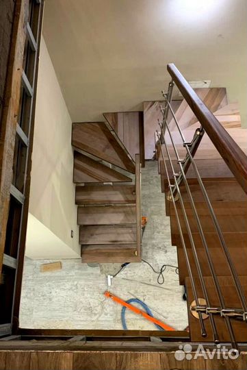 Перила для лестниц кованные