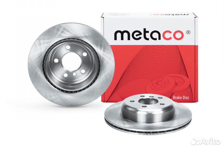 Диск тормозной задний Metaco 3060-193