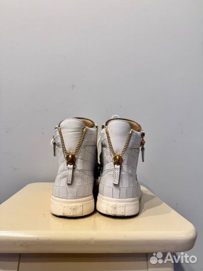 Giuseppe Zanotti White High кеды оригинал