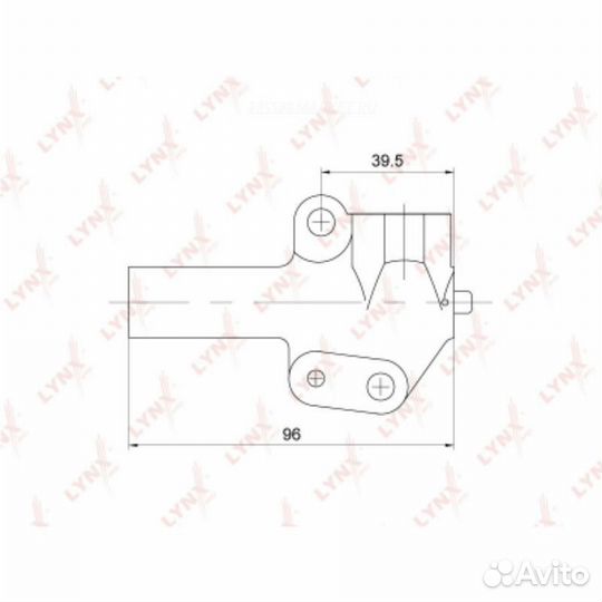Lynxauto PT-1035 Натяжитель ремня грм