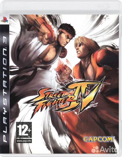 Street Fighter IV PS3, английская версия