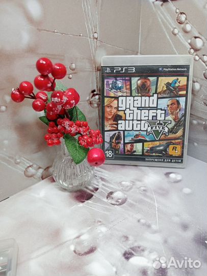 Диск на PS3 Grand Theft Auto V (GTA 5)