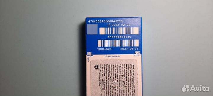 Линзы контактные