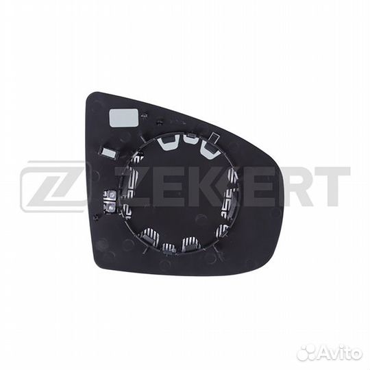 Зеркальный элемент LH асф синий подогрев BMW X5 (E