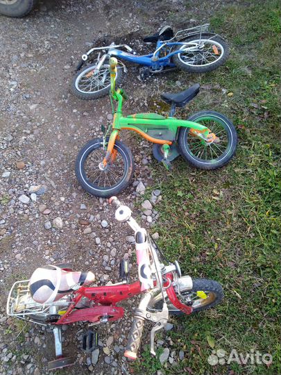 Детский велосипед 3шт
