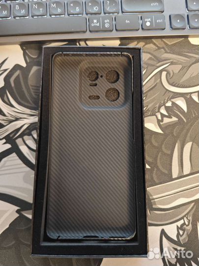 Чехол карбон Xiaomi 13 pro
