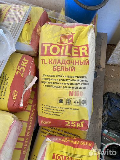 Кладочный раствор облицовочныйбелый