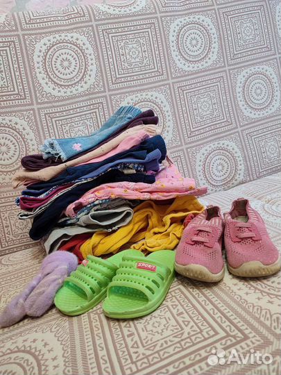 Пакет вещей на девочку 92