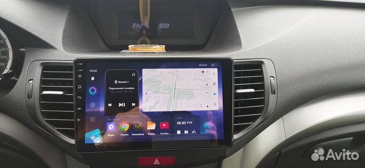 Accord Honda 8 android штатная магнитола teyes