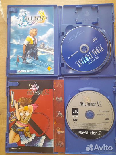 Final Fantasy X, X-2 (PS2/Pal/Без торга)