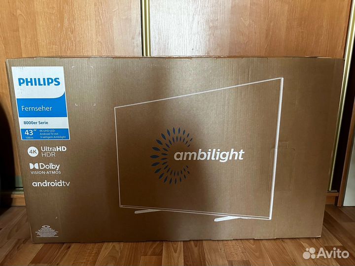 Телевизор Philips 43PUS8057/60, 43UHD