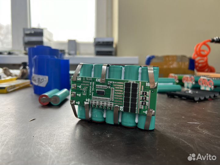 Готовый аккумулятор шуруповерта 18v для переделки