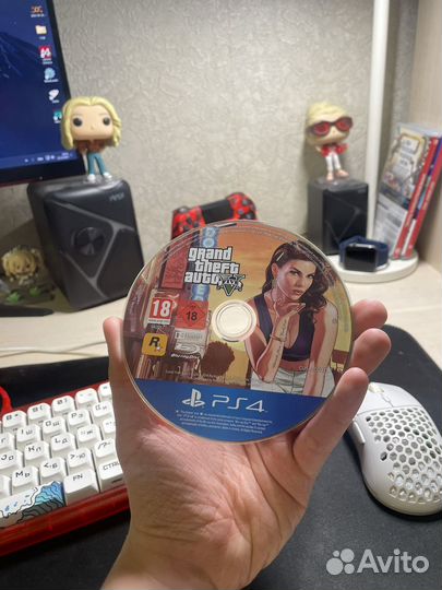 Диск Gta 5 Ps4