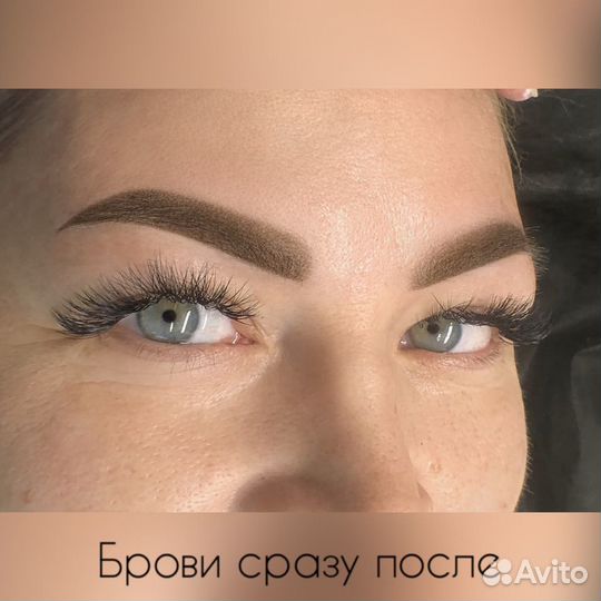 Перманентный макияж бровей/глаз (татуаж)