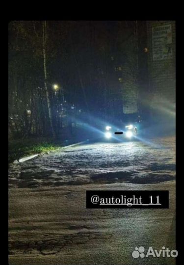 Светодиодные птф 50W Vesta,Ford Focus,Renault