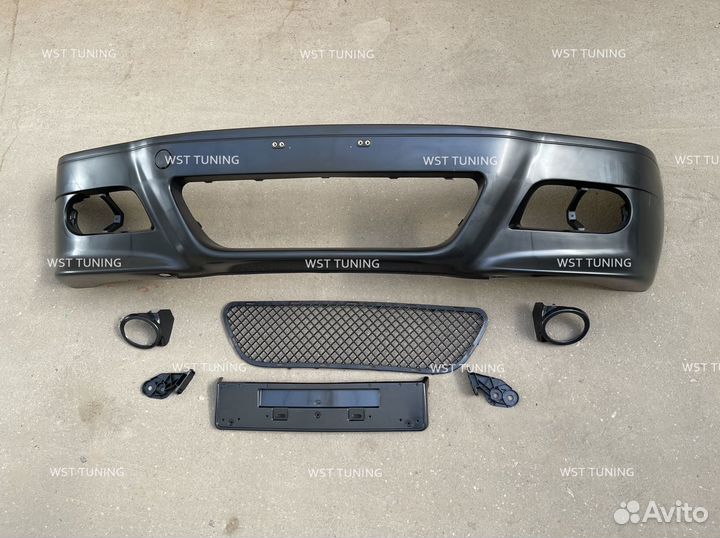 М m-look бампер bmw e46 бмв е46 седан купе