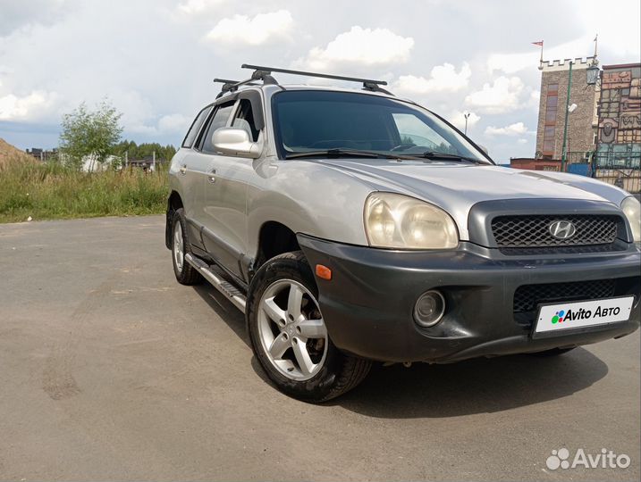 Hyundai Santa Fe 2.4 AT, 2002, 212 000 км