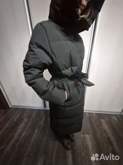 Пуховик зимний длинный женский новый
