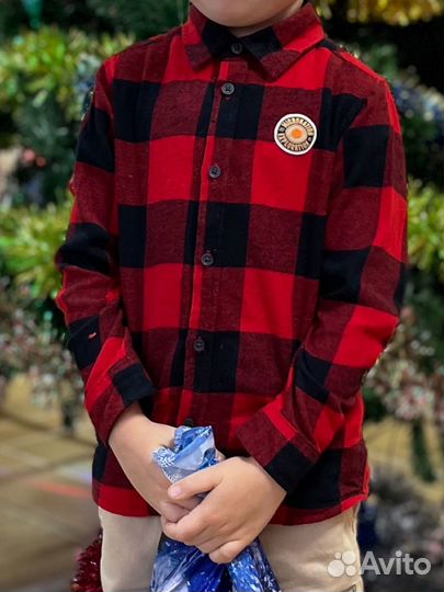 Рубашка для мальчика 110 размер