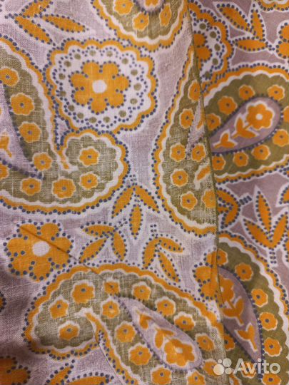 Ткань хлопок СССР винтаж 78*2.88м